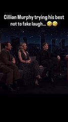 RDJ was loving it 😂 #cillianmurphy #mattdamon #robertdowneyjr #avengersdoomsday #ironman