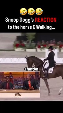 Snoop is too funny 😂 #snoopdogg #kevinhart #funnyshorts #horse #horseriding #horseracing #horses