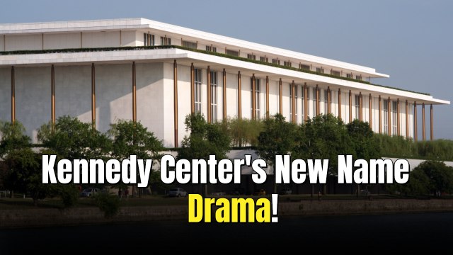 Kennedy Center Now Called Trump-Kennedy Center