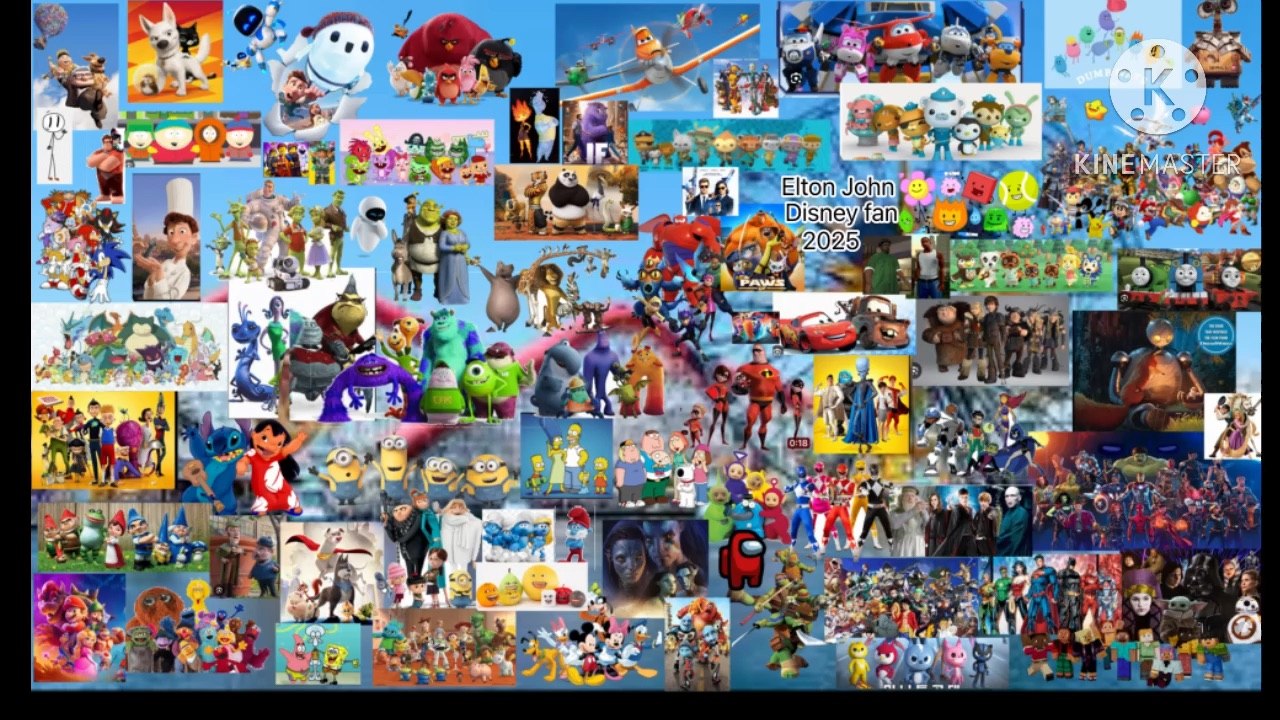 Elton John Disney fan jibjab year in review 2025 the end is here