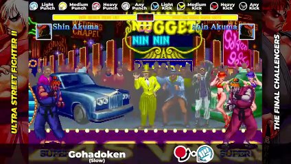 SHIN AKUMA MOVE LIST - Ultra Street Fighter II: The Final Challengers (USF2)
