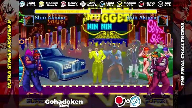 SHIN AKUMA MOVE LIST - Ultra Street Fighter II: The Final Challengers (USF2)