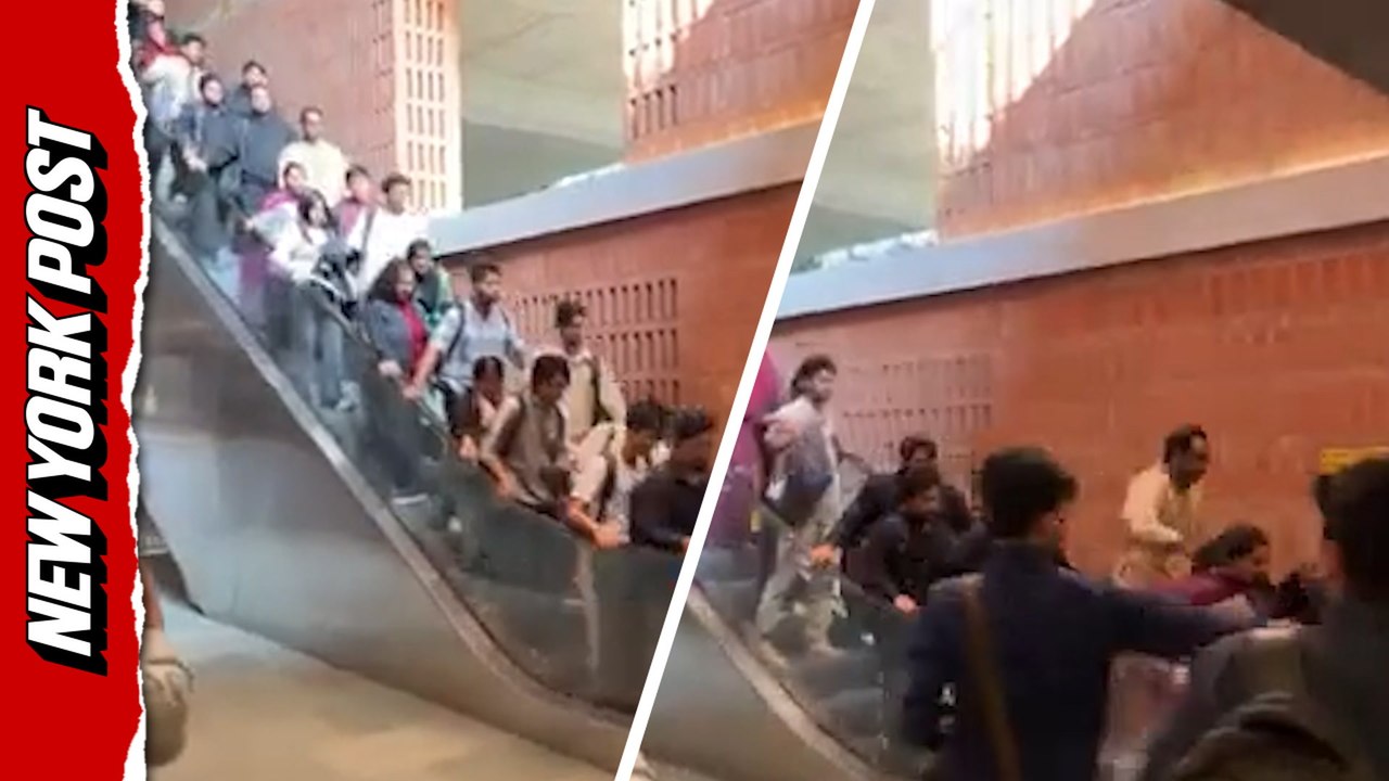That Escalated Quickly — Escalator in Bangladesh Goes HAYWIRE