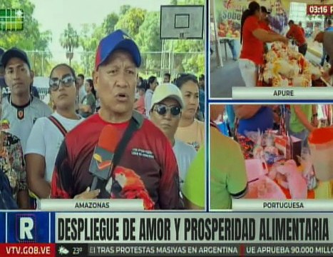 Amazonas | Población de Puerto Ayacucho beneficiada con rubros alimenticios a precios accesibles