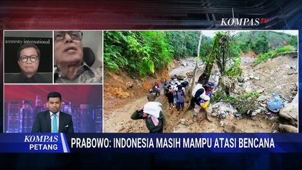 Kritik Sikap Prabowo di Banjir Sumatera, Usman Hamid Singgung Sila Ke-2 Pancasila & Nasionalisme