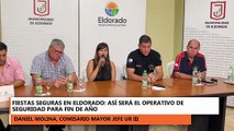 Fiestas seguras en Eldorado: así será el operativo de control para fin de año