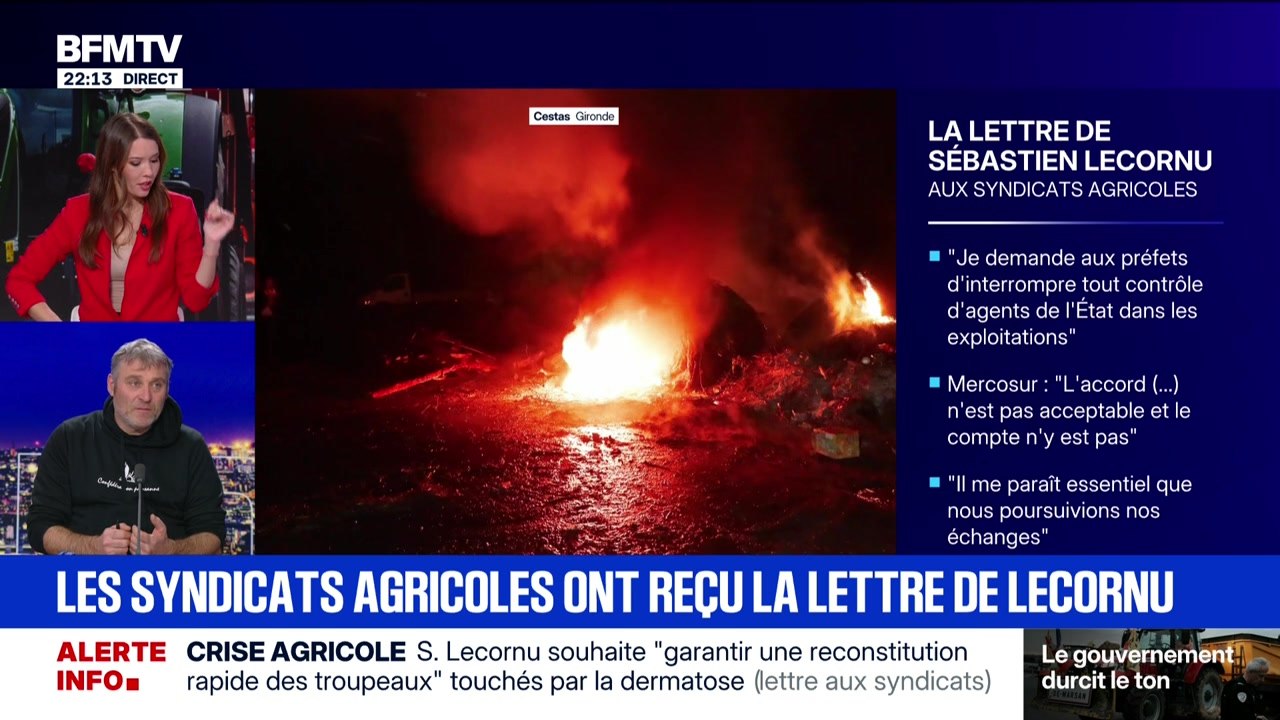 Sébastien Lecornu va-t-il éteindre la colère des agriculteurs ? - 19/12
