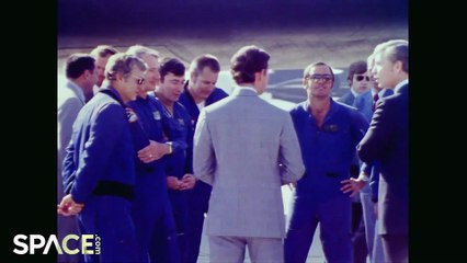 When King Charles Met NASA's Space Shuttle Enterprise As The Prince Of Wales