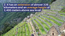 8 interesting Machu Picchu facts