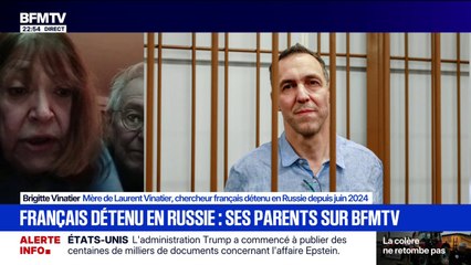"Notre fils va bien", affirme Brigitte Vinatier, mère de Laurent Vinatier détenu en Russie depuis juin 2024
