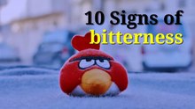10 signs of bitterness