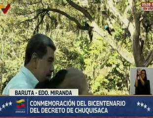 Pdte. Maduro: Un día como hoy en 1825 Simón Bolívar firmó el primer decreto ambientalista