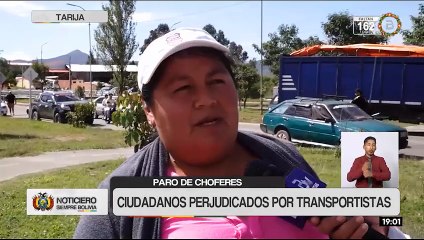 Molestia en Tarija por paro de transporte: ciudadanos caminaron horas para ir a trabajar