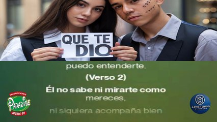 QUE TE DIO AUTOR JAVIER LINDO M.