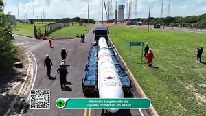 Primeiro lançamento de foguete comercial do Brasil