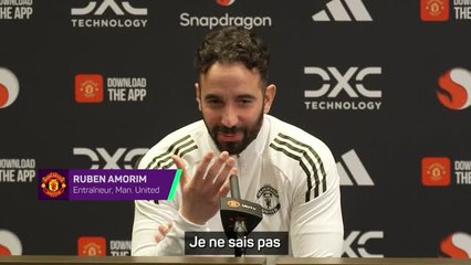 Man. Utd - Amorim répond à Alex Ferguson : "On peut remporter le titre dans les prochaines années"