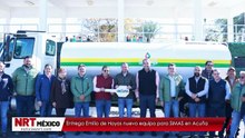 Entrega Emilio de Hoyos nuevo equipo para SIMAS