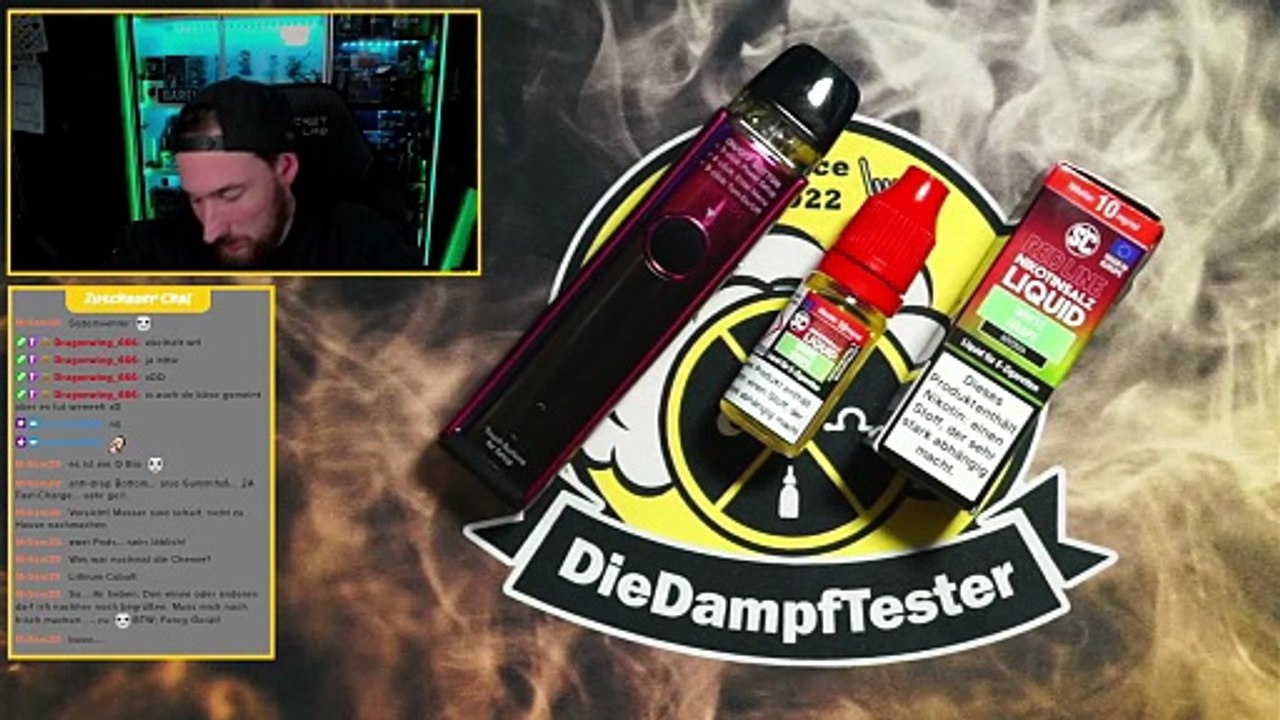 SC Red Line Withe Grape Liquid Geschmackstest