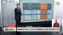 Estudio técnico define tarifas ideales del transporte público tras retiro de subvención