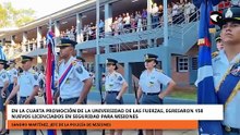 En la cuarta promoción de la Universidad de las Fuerzas, egresaron 158 nuevos licenciados en seguridad para Misiones