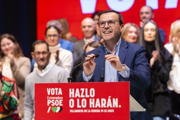 Gallardo llama a “elevar nuevamente la voz de Extremadura”