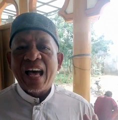 Imbauan Ketua DKM Masjid Al Muhyiddin, Aceh Tamiang, Ustadz Sopian.