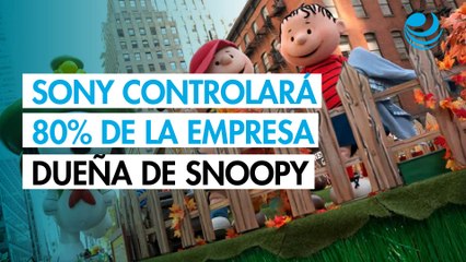 Sony paga 630 millones de dólares por 41% de Peanuts Holdings, propietario de Snoopy