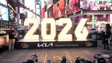 2026 Numerals Arrive in Times Square!