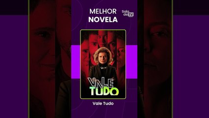 'Vale Tudo' supera 'Beleza Fatal' e vence Melhor Novela de 2025 no Troféu Sala de TV #shorts