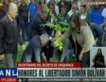 Autoridades del Gobierno nacional resaltan el legado ecológico de El Libertador Simón Bolívar