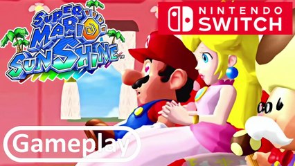 Super Mario Sunshine (2002) Gameplay for Nintendo Switch