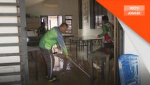 Sukarelawan mula bantu mangsa banjir bersihkan kediaman