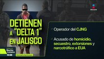 Detuvieron por tercera vez a Armando Gómez, conocido como “Delta 1”, operador del CJNG
