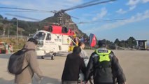 울릉도 응급환자 해경 헬기 통해 긴급 이송 / YTN