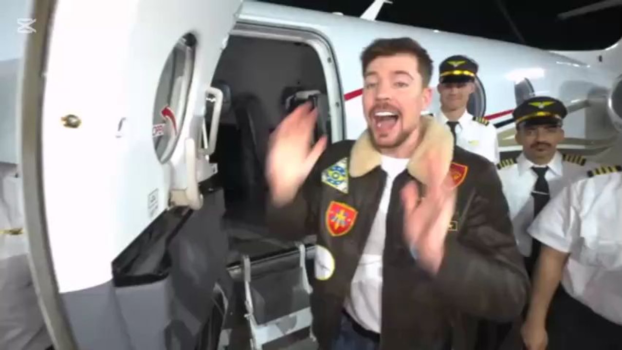 Mrbeast winning Airplane Part 1