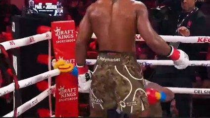 Jake vs Anthony Joshua knockout Highlights