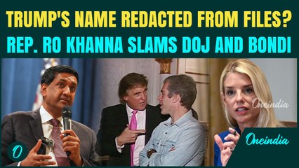 U.S. BREAKING: Khanna BLASTS DOJ Over Heavy Redactions in Released Epstein Files | Was Trump Saved?