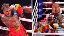 Jake Paul termina en KO; Anthony Joshua aplasta al influencer
