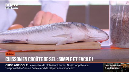 Fêtes de fin d'années: comment faire une cuisson en croûte de sel facilement