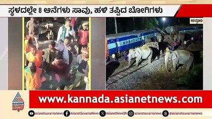 Train Accident in Hojai District: Eight Elephants Killed