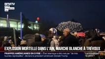 Trévoux: une marche blanche organisée après l'explosion mortelle