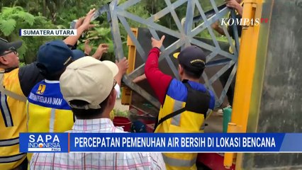 Dorong Percepatan Kebutuhan Air Bersih dan Sanitasi di Lokasi Bencana  Banjir| SAPA PAGI