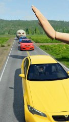Realistic BeamNG Drive car crash physics. Watch in
