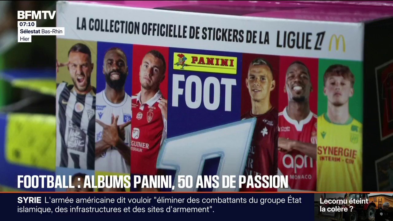 Football: les albums Panini ont 50 ans mais toujours autant de succès