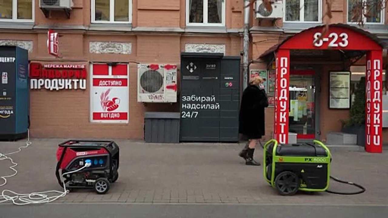 How humming generators became Ukraine's blackout soundtrack