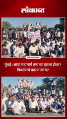 बिबट्यामुळे मुंबई-आग्रा महामार्ग ठप्प, शेतकऱ्यांचा रास्तारोको का?