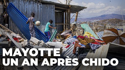 Mayotte, "toujours dans l'urgence" un an après le cyclone Chido