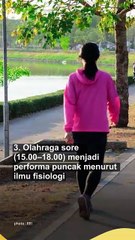 4 Waktu Olahraga yang Baik untuk Menurunkan Berat Badan