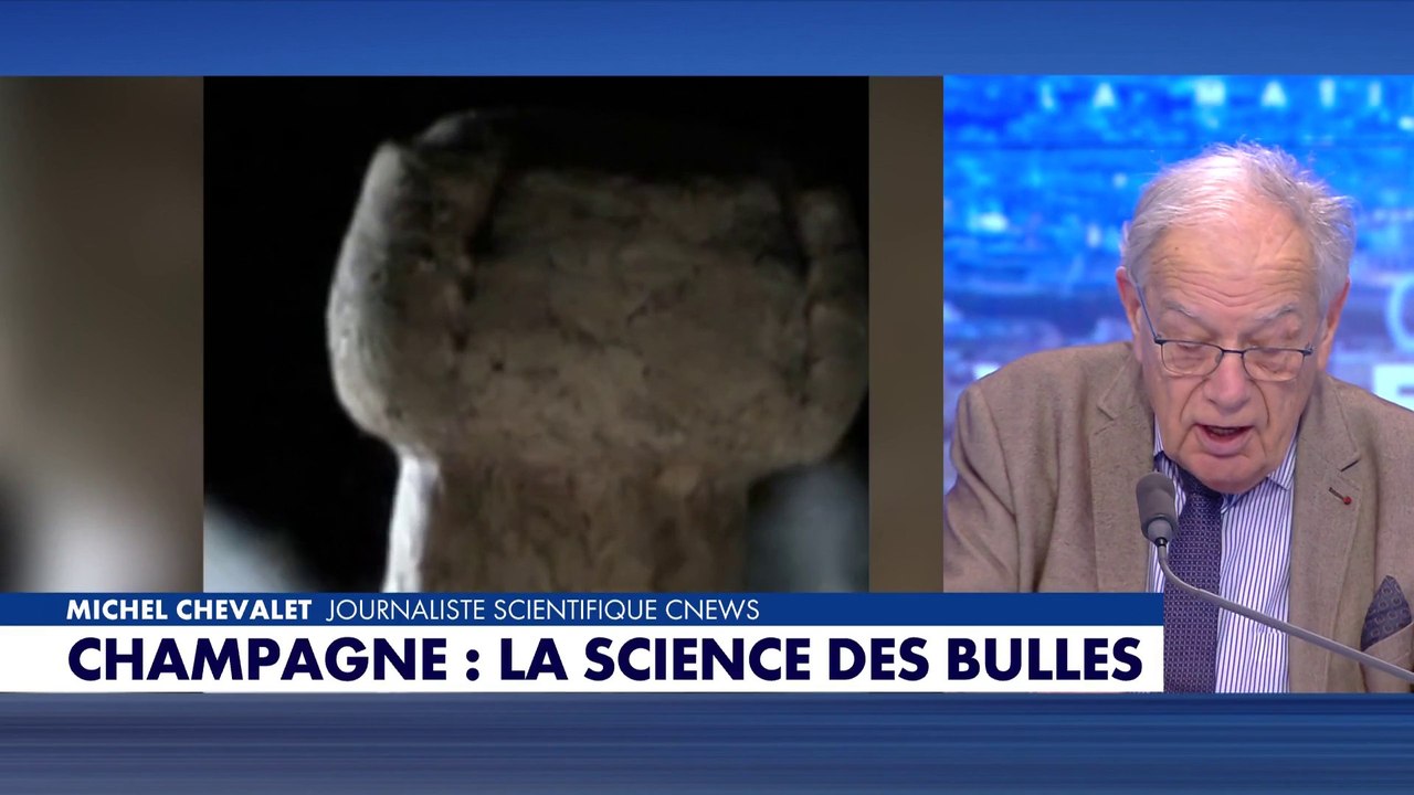 Michel Chevalet explique la science des bulles de champagne