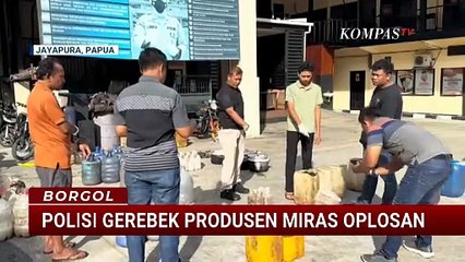 Gerebek Pabrik Miras Oplosan, Polisi Tangkap 1 Orang Pelaku | BORGOL